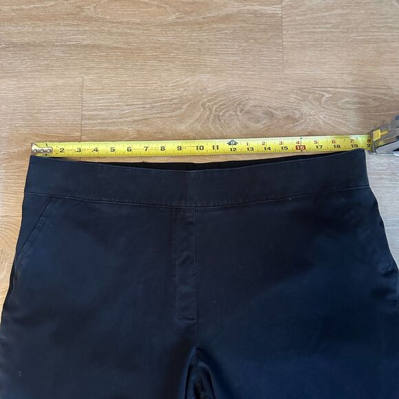 Spanx Black Wide Leg Capri Pant High Waist Pull On - Picture 8 of 14